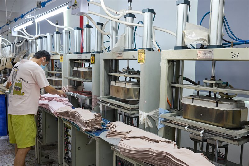 Molded cup production machinery