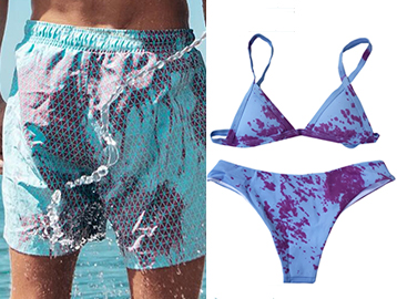 swimsuit that changes color in water